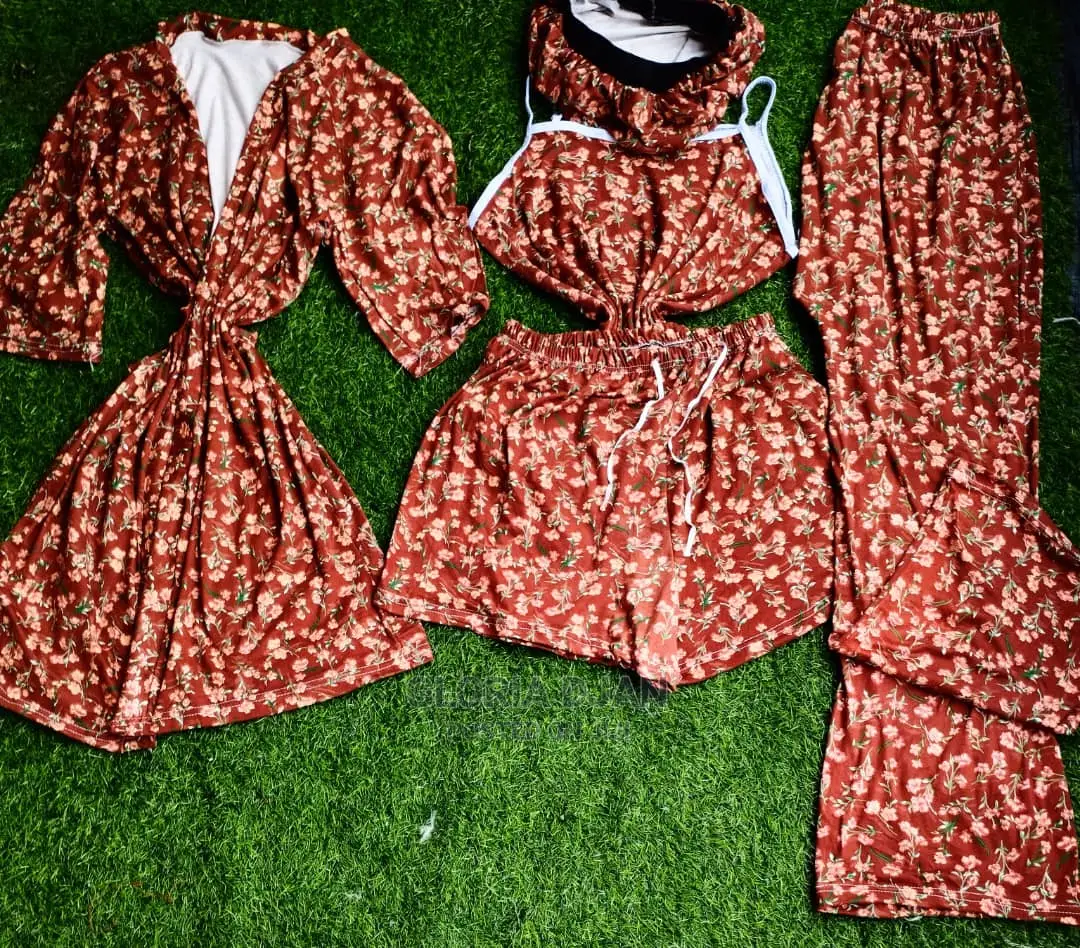 5 in 1 Nightwear (Wholesale Only From 10peices and Above)