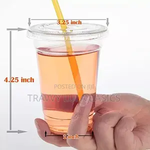 Cups and Flat Lids 500ml /350 Ml
