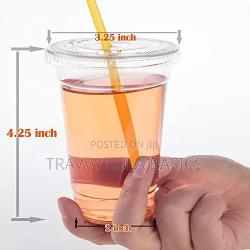 Cups and Flat Lids 500ml /350 Ml