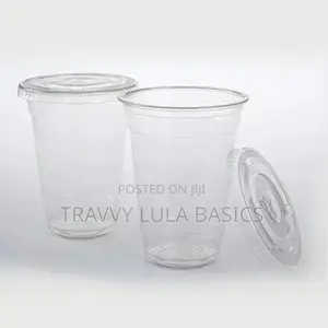 Cups and Flat Lids 500ml /350 Ml