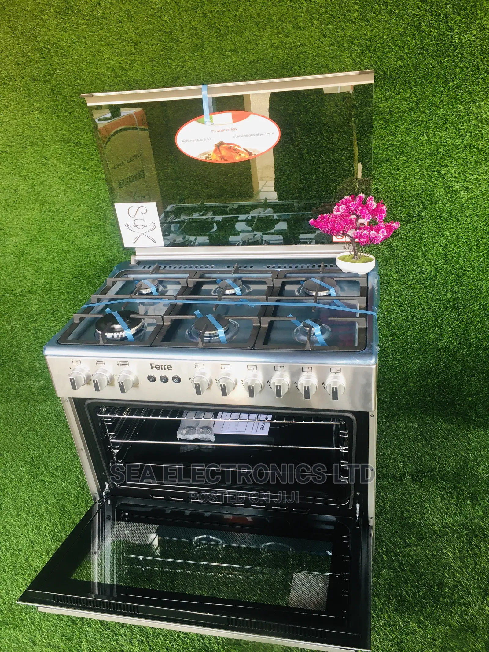 :-)#:Master Ferre Gas Cooker Oven and Grill 6 Burner_