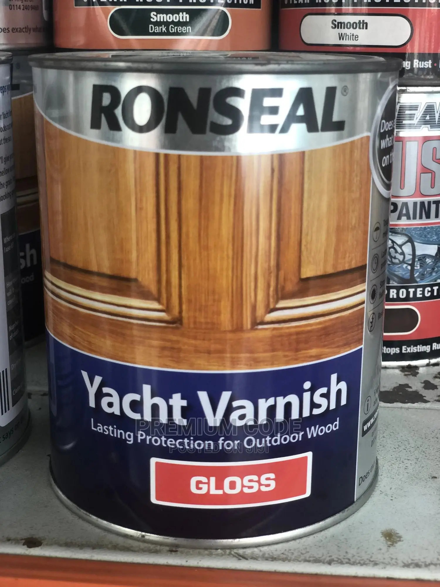 Wood Varnish Gloss Clear Ronseal, 2.5 Liters