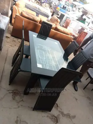 Morden Dining Table With 4 and 6 Chairs Set