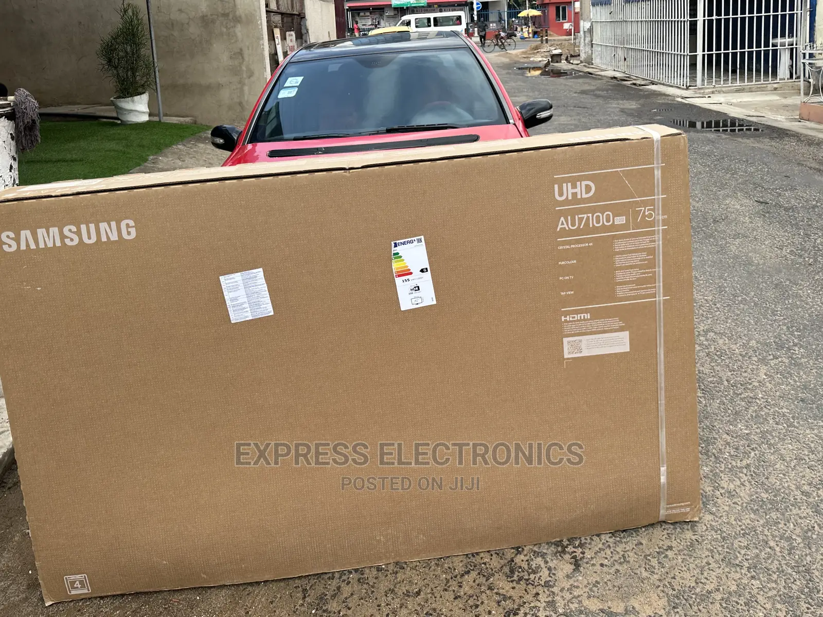 UHD Smart Samsung 75”Au7172 Tv