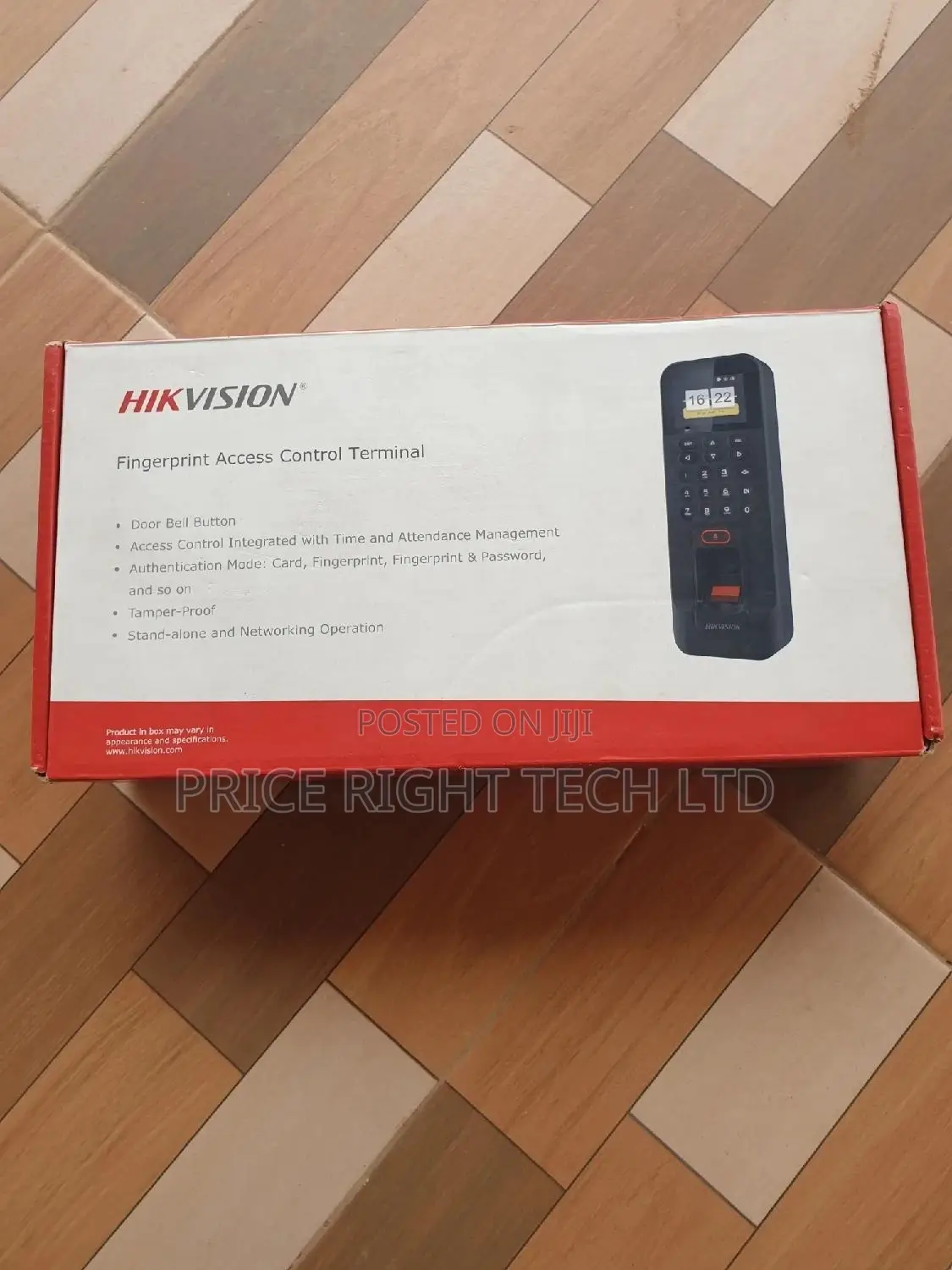 Hikvision Fingerprint Access Control Terminal DS-K1T804BMF