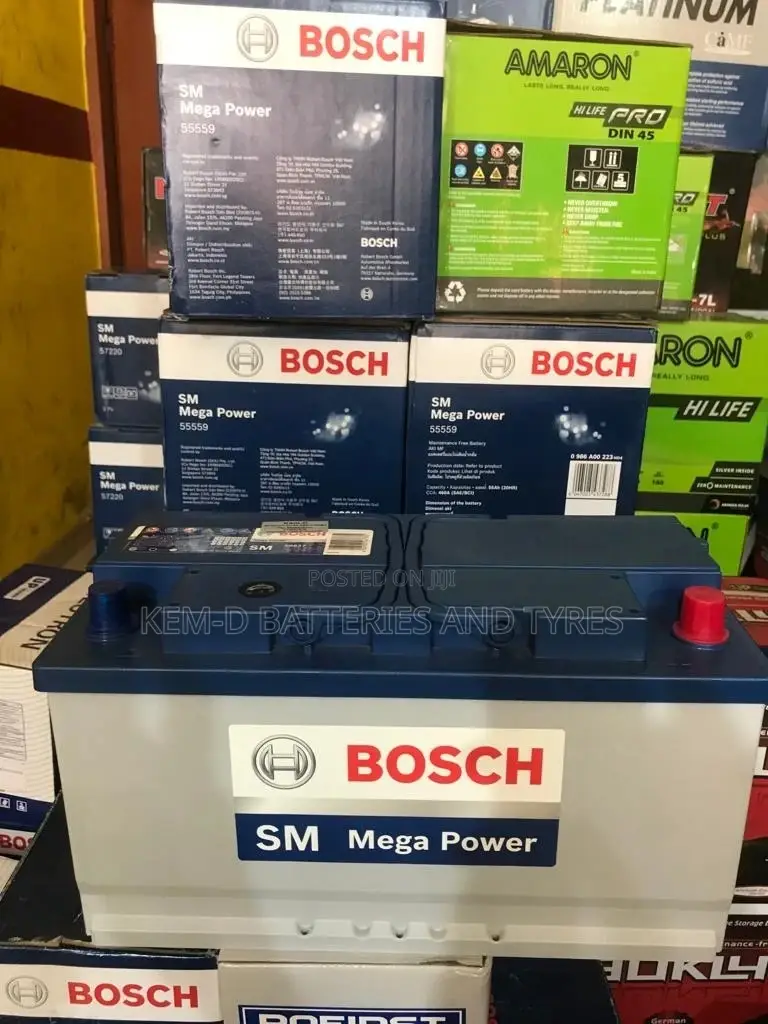 17 Plates 88ah 12V Bosch Batteries
