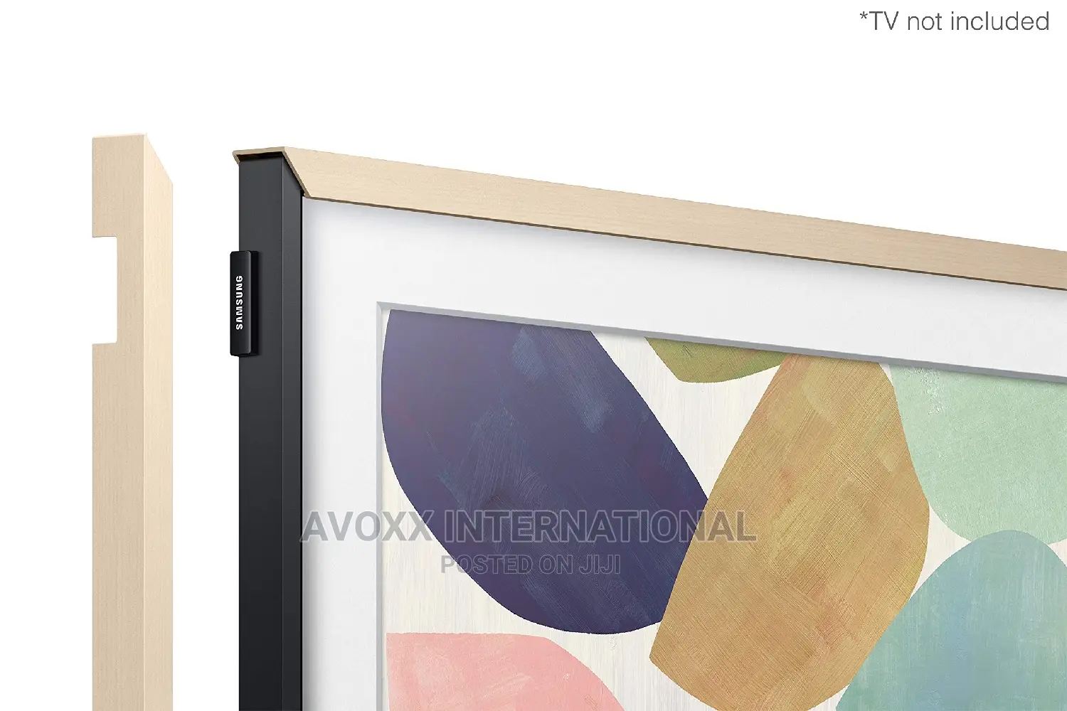 SAMSUNG 32-Inch Class the Frame Customizable Bezel - Beige