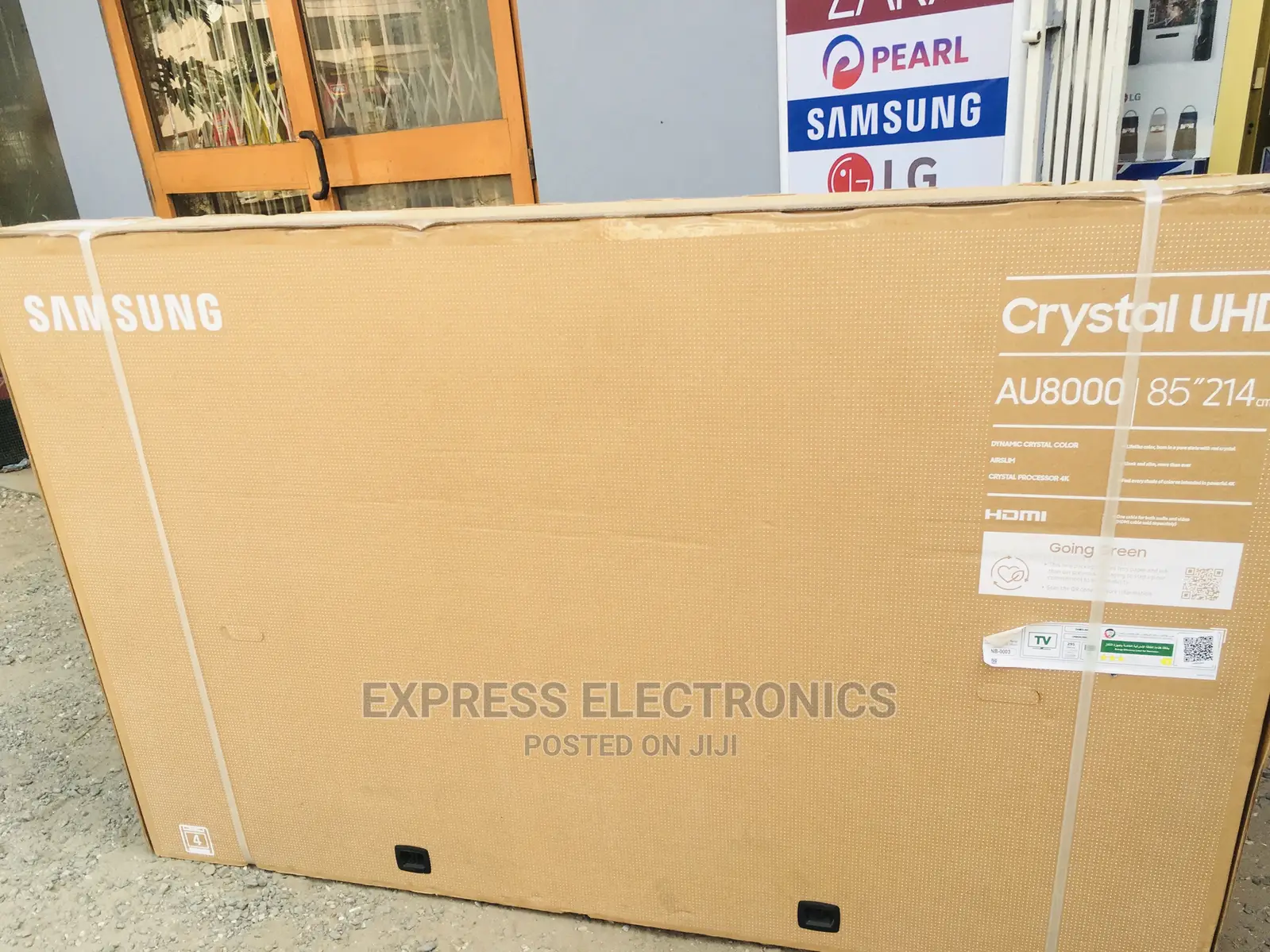 Series 8 UHD Android Samsung 85”Crystal Unique Tv