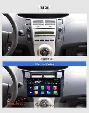Toyota Vitz 2008 To 2010 Android Screen Available