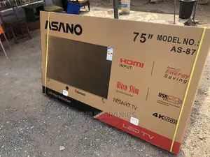 Integrated Speakers (Bottom Side) Asano 75inches Smart Tv