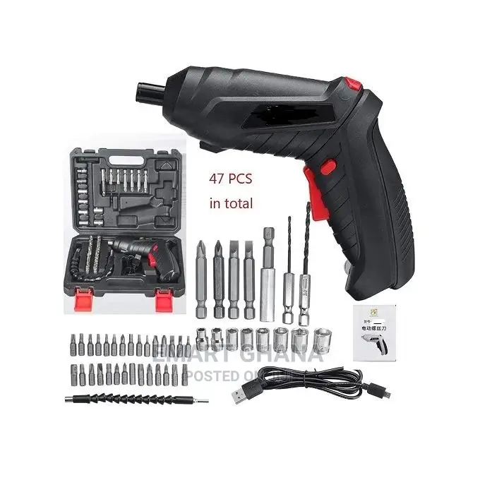 Electric Cordless Screwdriver Rechargeable Drill Driver
