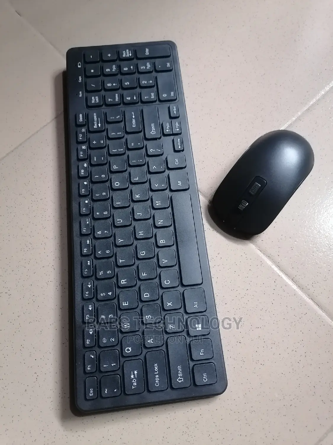 Mini/Full Size Wireless Keyboard Mouse Combo