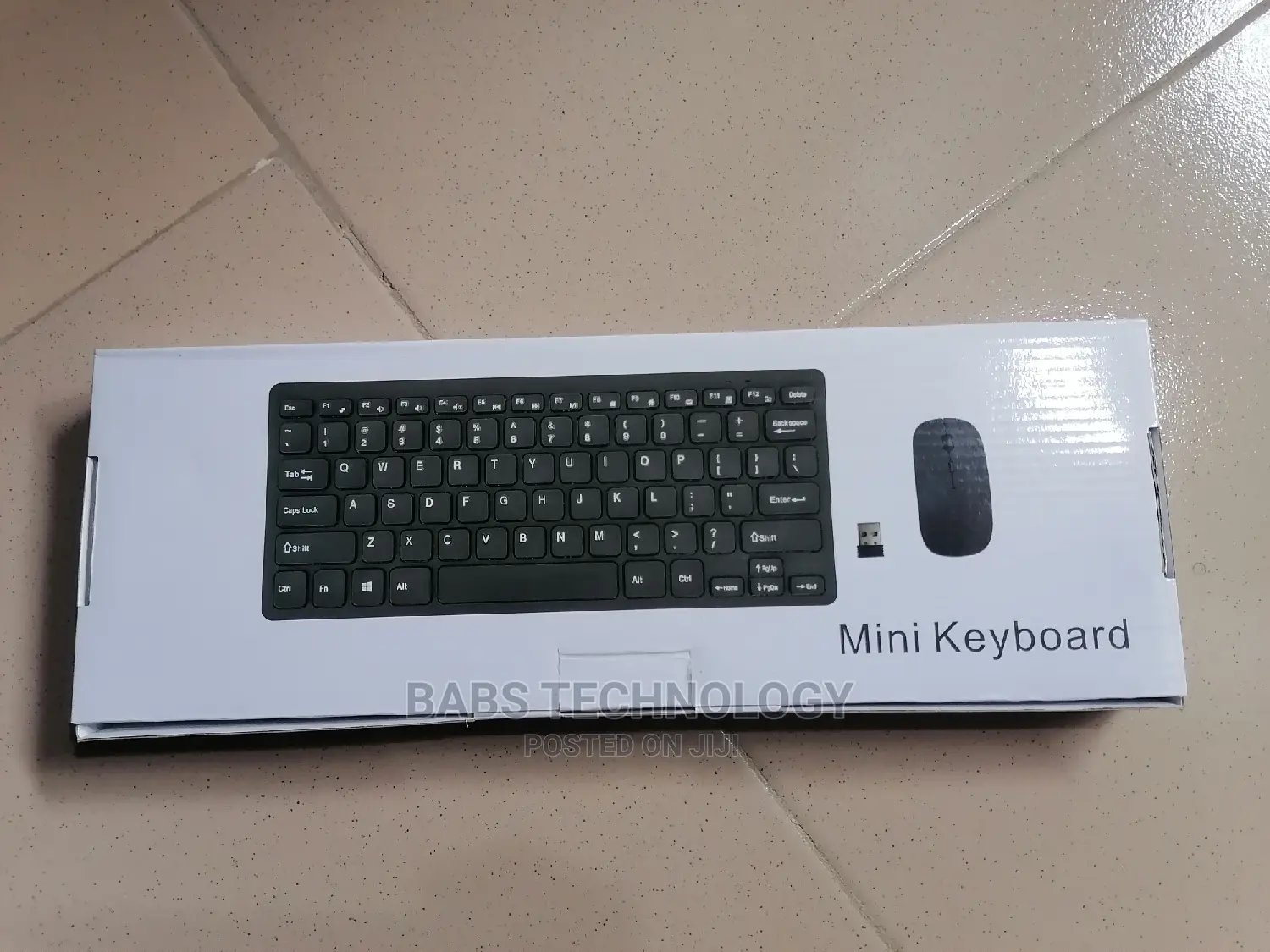 Mini/Full Size Wireless Keyboard Mouse Combo