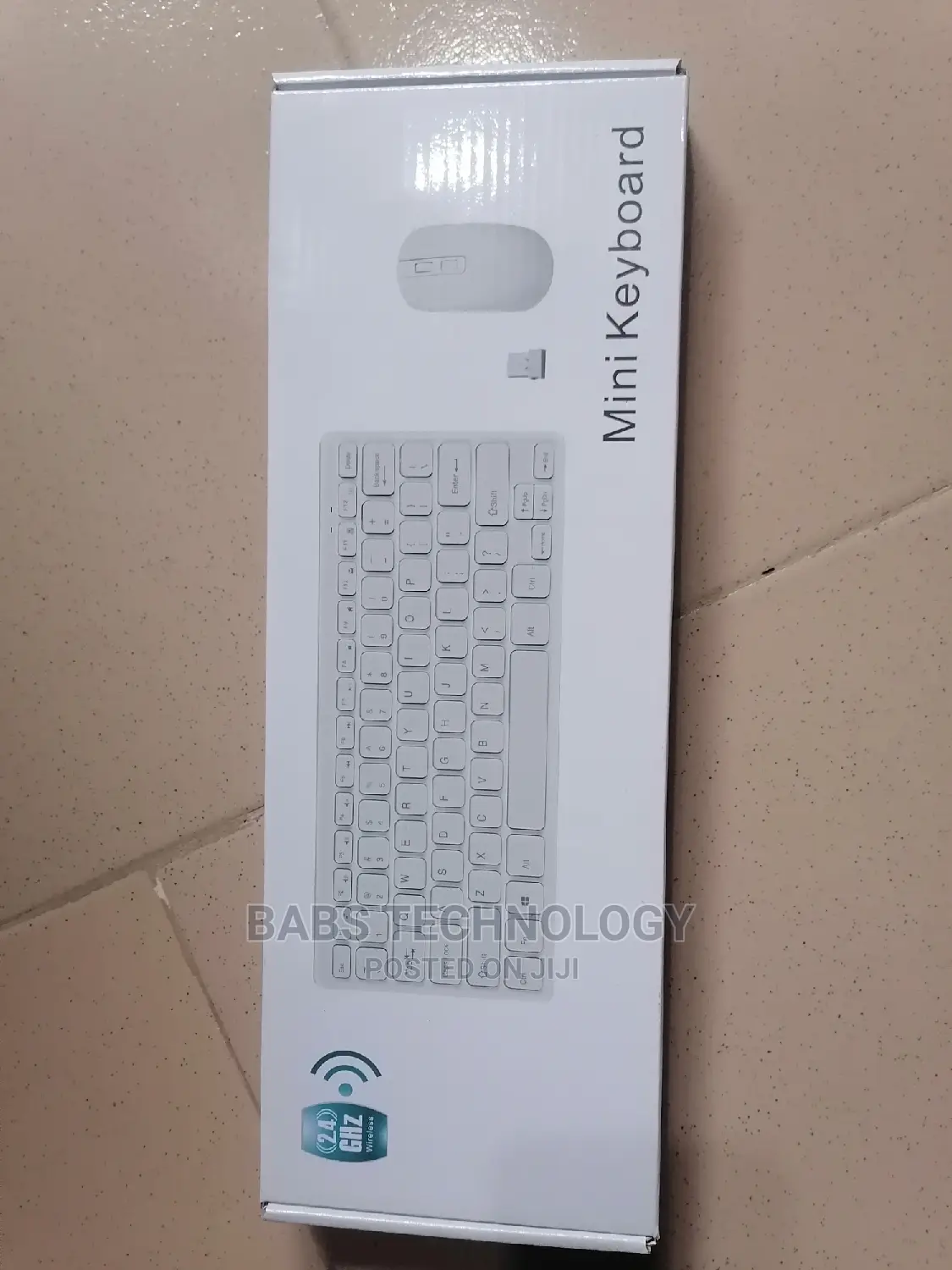 Mini/Full Size Wireless Keyboard Mouse Combo