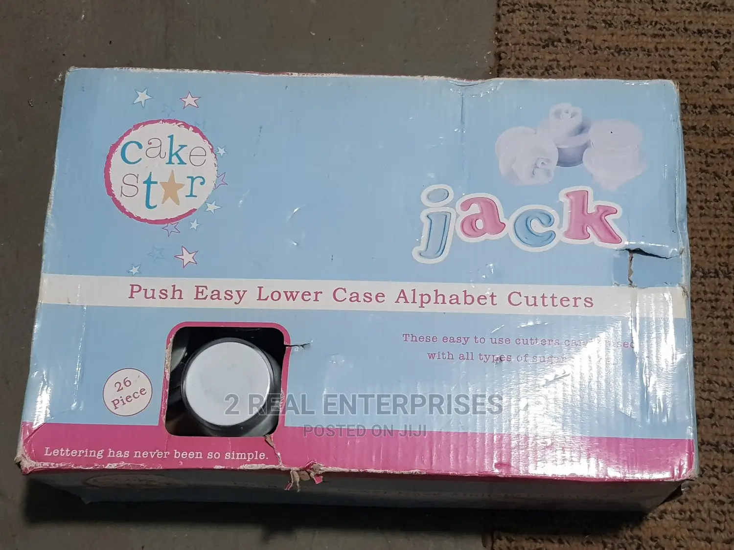 Alphabet Cutters for Cake