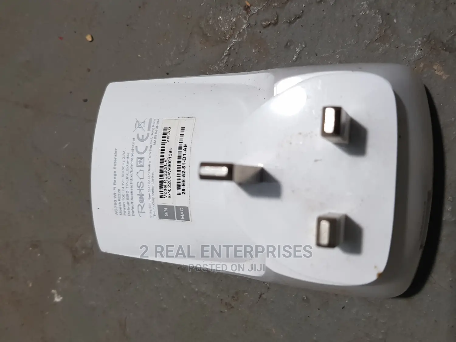 Genuine Tp-Link Wi-Fi Range Extender From Uk