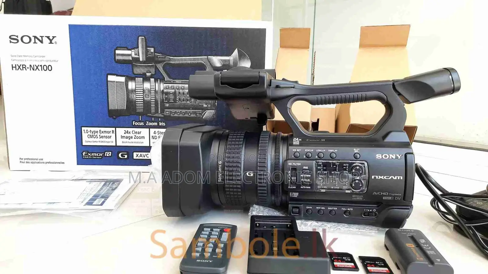 Sony Fullhd Handheld Video Camcorder