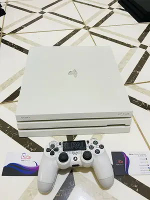 White Ps4 Pro With 5 Games
