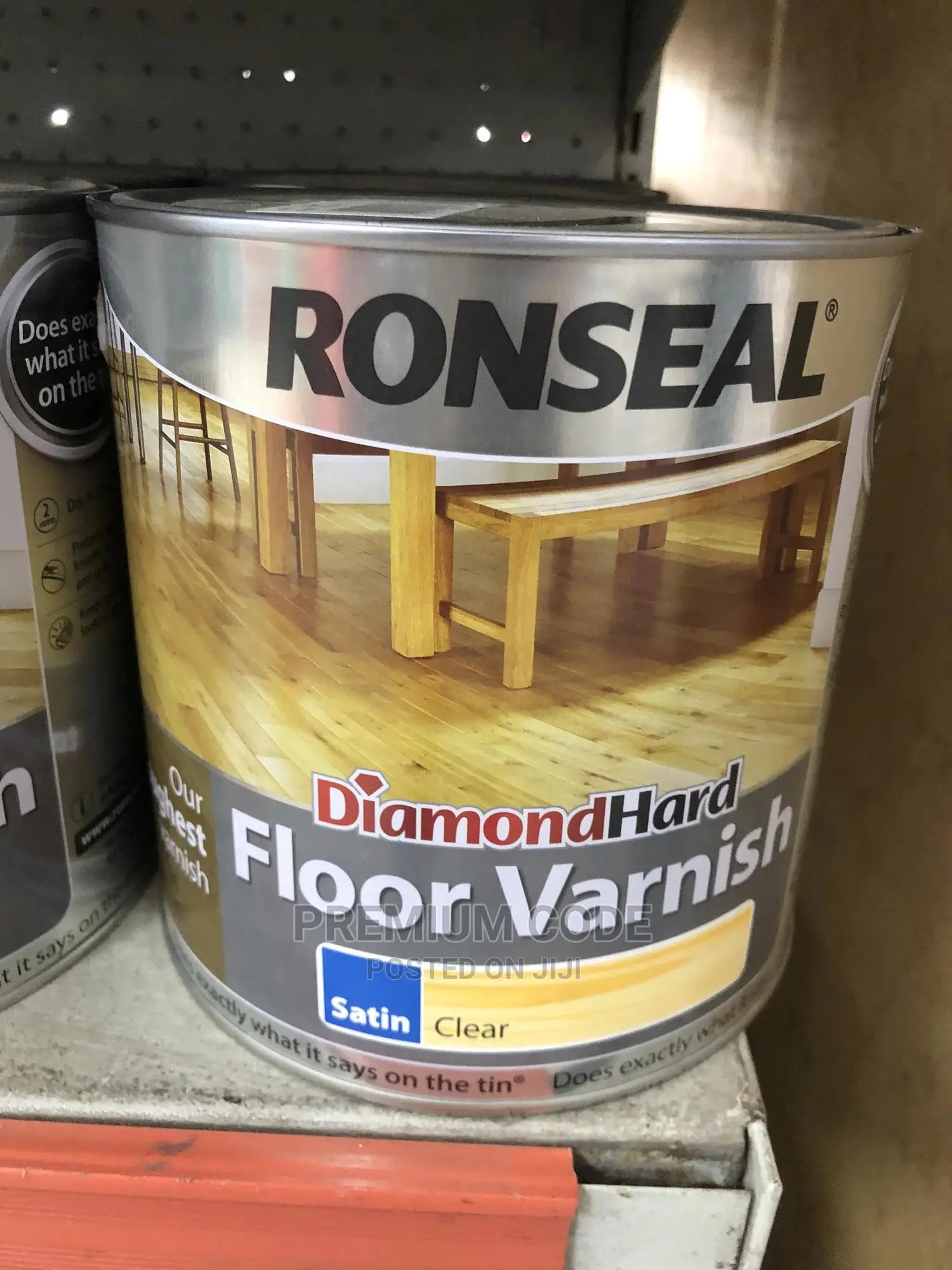 Floor Wood Varnish, Satin Clear 2 Liters
