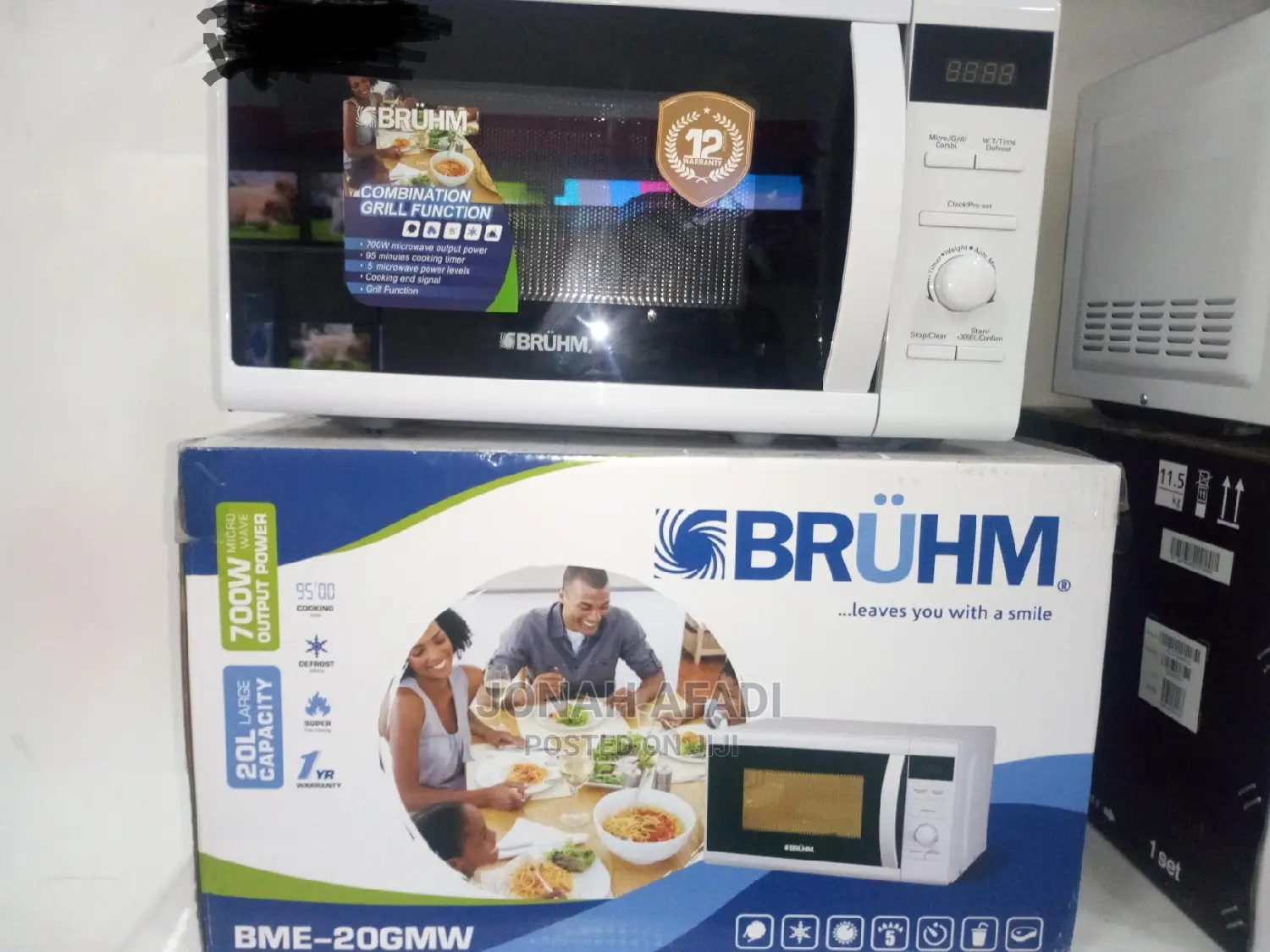Bruhm Microwave Oven BMM-20mmw- White