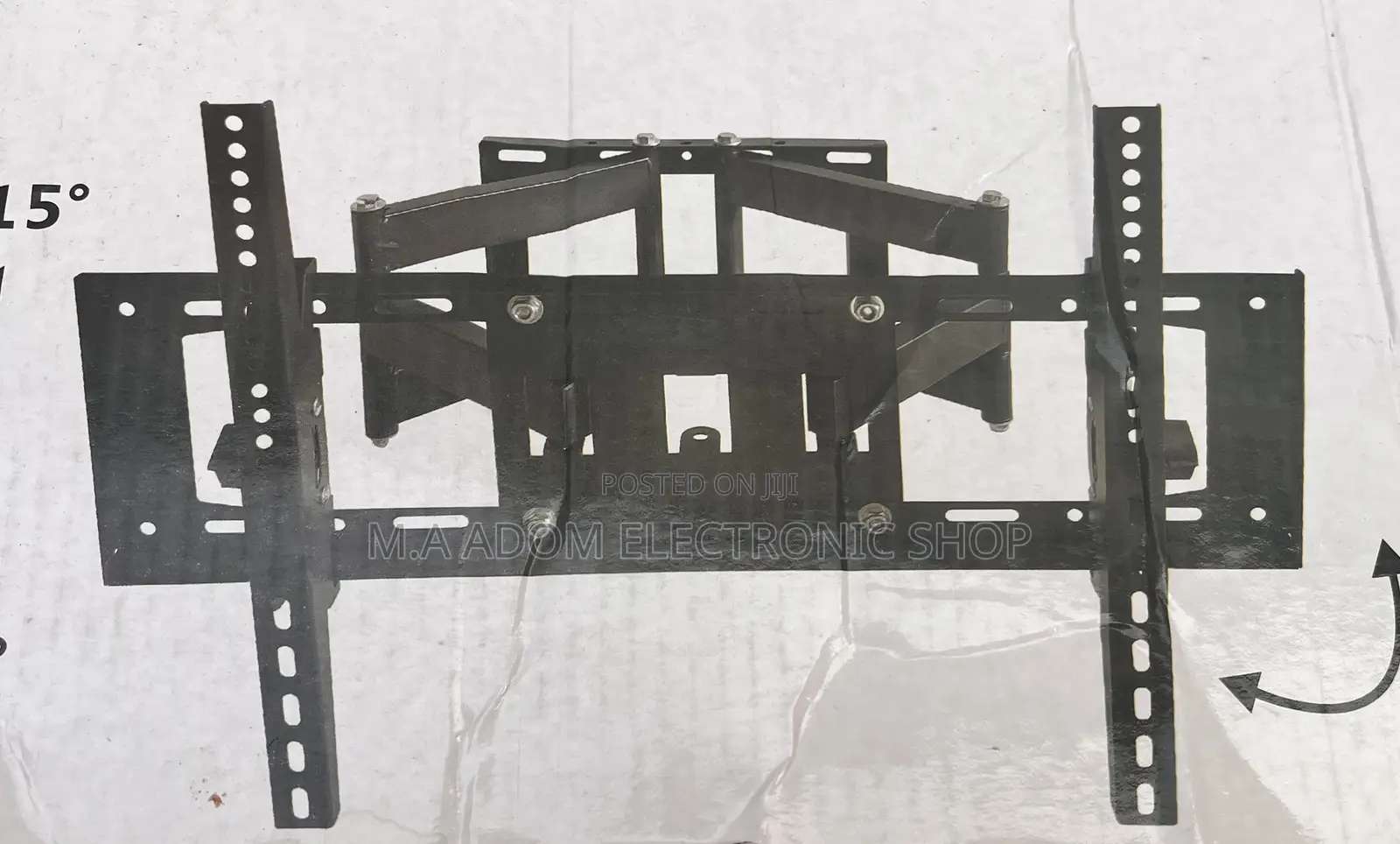 Durable Heavy Duty Dua Arm Adjustable Mount 43”-70”