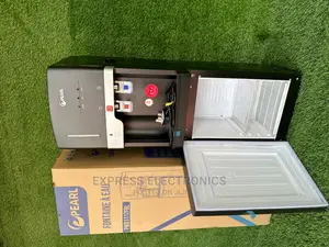 Hot/Cold Water  Dispenser With Fridge Pearl PWD-1117FBL