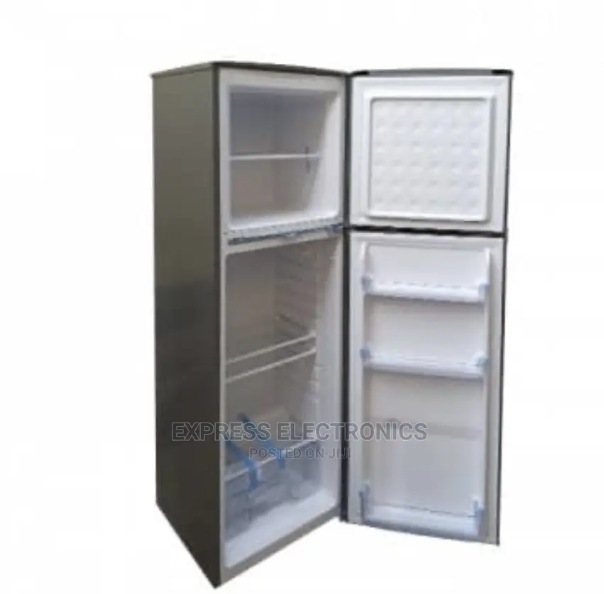 Pearl 166ltr Double Door Top Freezer Fridge PF-270IX