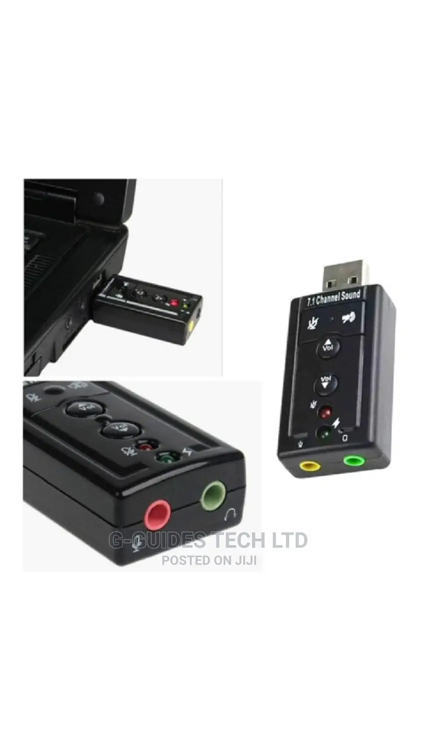 7.1 USB Sound Card External Sound Card Drive-free