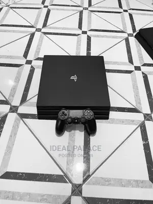 Black Ps4 Pro With 5 Games