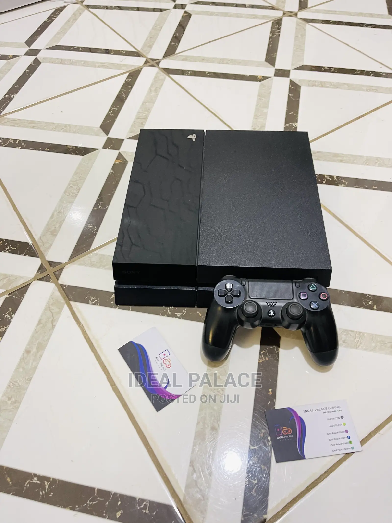 Black Ps4 Fat With Games