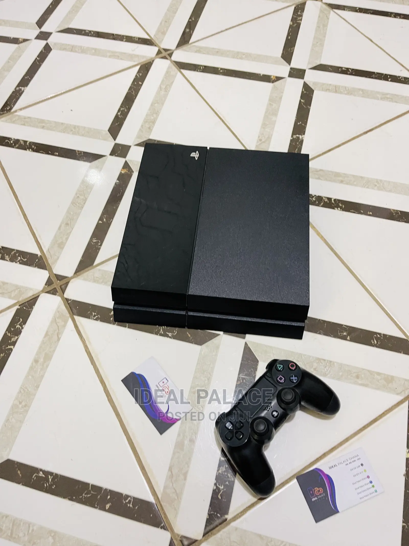 Black Ps4 Fat With Games