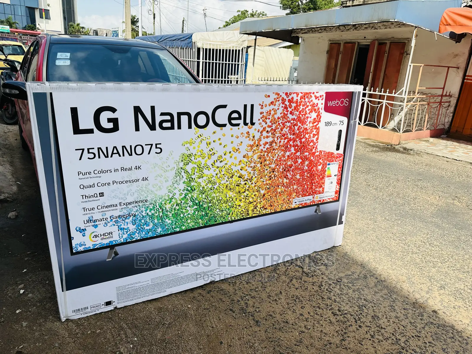 Sit and Enjoy  Nano Pictures LG 75”Smart UHD Display