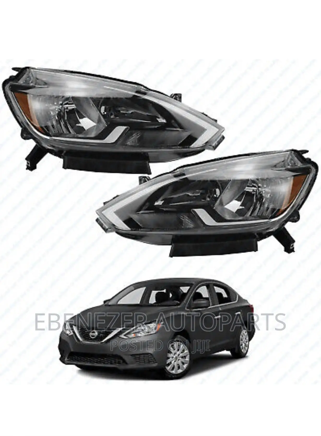 Nissan Sentra 2016,2017,2018 Headlights