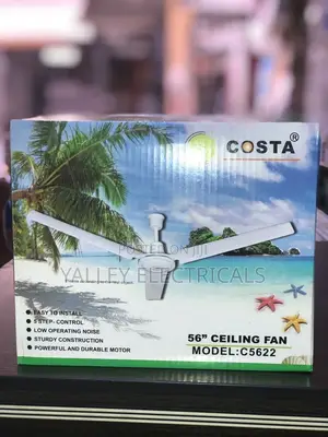 Costa Ceiling Fan Long / Medium