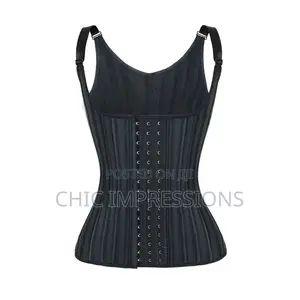 29 Steelbones Latex Waist Trainer Vest L-2xl