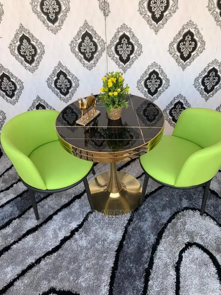 2 Chairs With a Table Set