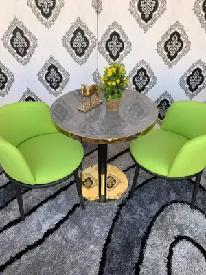 2 Chairs With a Table Set