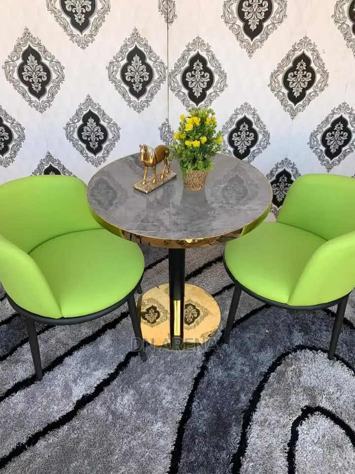 2 Chairs With a Table Set