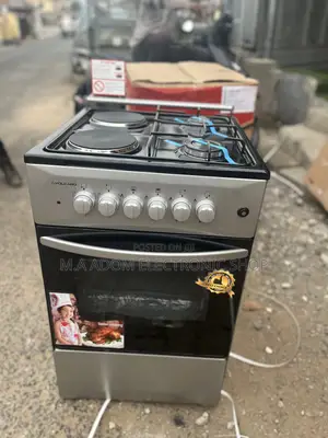Anti Rust Volcano Gas Electric Burner With Oven Grill