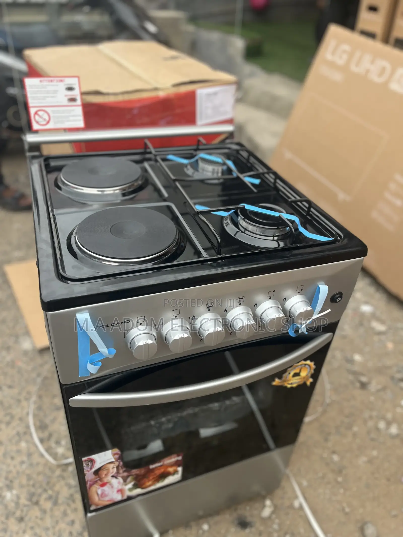 Very Durable With One Year Warranty Volcano 2in1 Burner