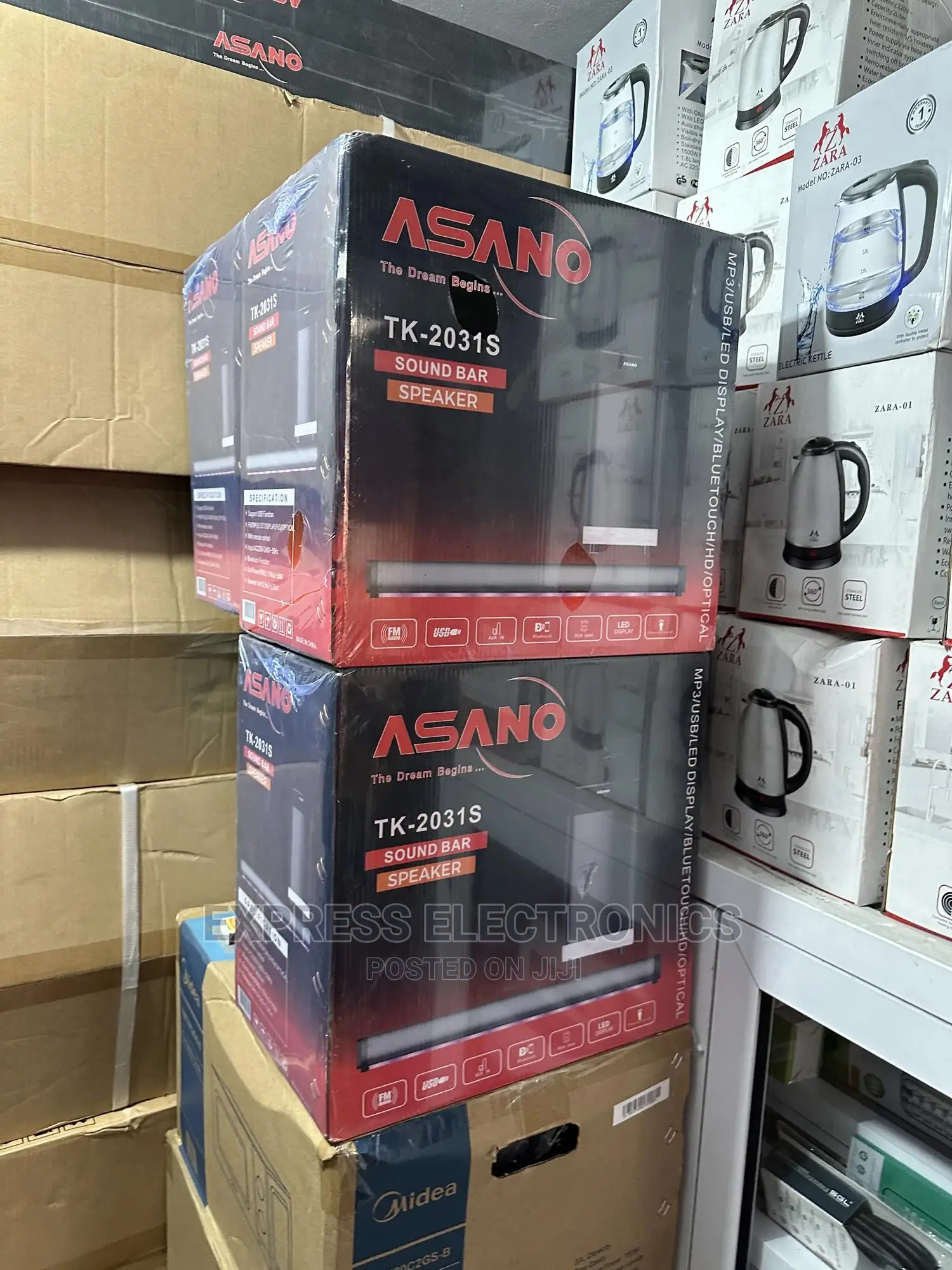 Tk-2031s Asano Wireless Bluetooth Sound Bar+Woofer