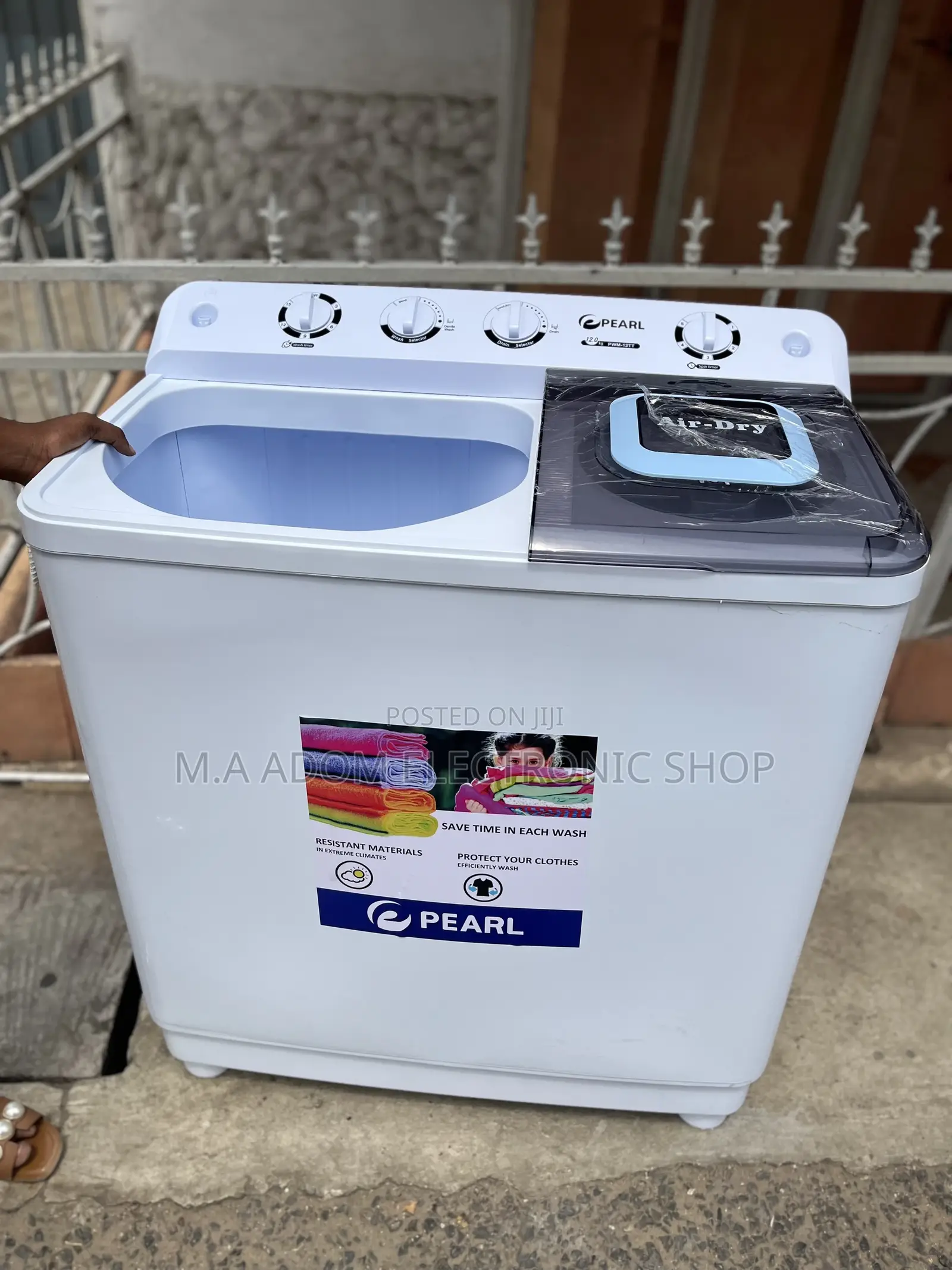 Pearl 12kg Wash Spin Washing Machine