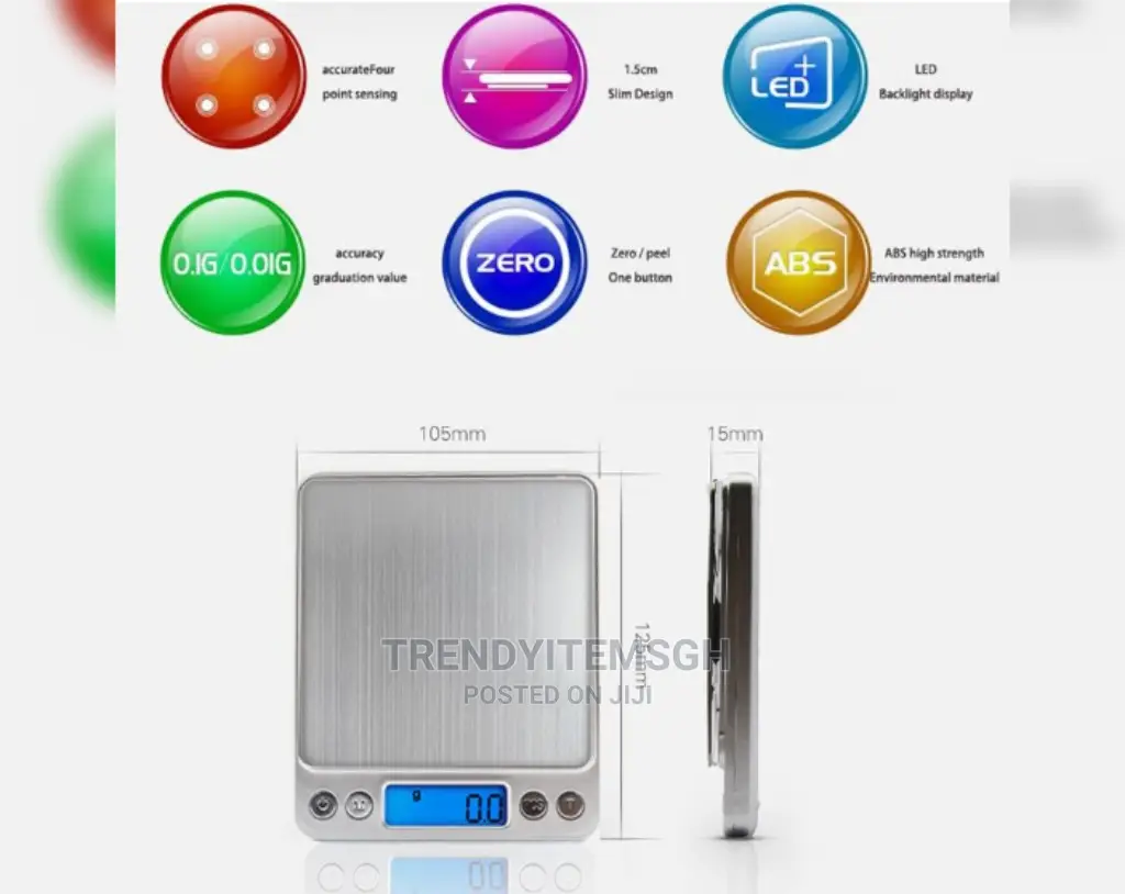0.1g /3kg LCD Electronic Digital Scale
