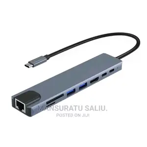 Type C to Hdmi 8 in 1 Adapter