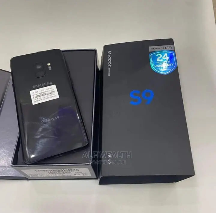 New Samsung Galaxy S9 64 GB Black