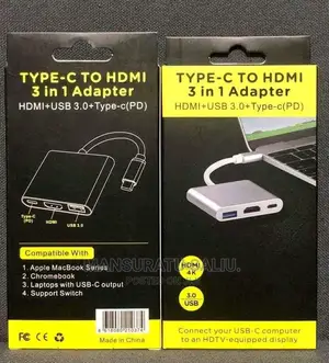 Type C to Hdmi 3in1 Adapter