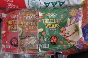 Wheat, Multi Grain Tortilla Wraps 25cm