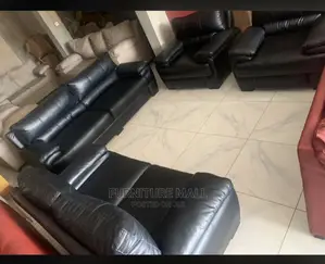 Black Sofa Set . Free Delivery