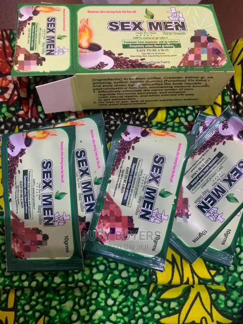 Sex Men Coffee for Energy Vitality