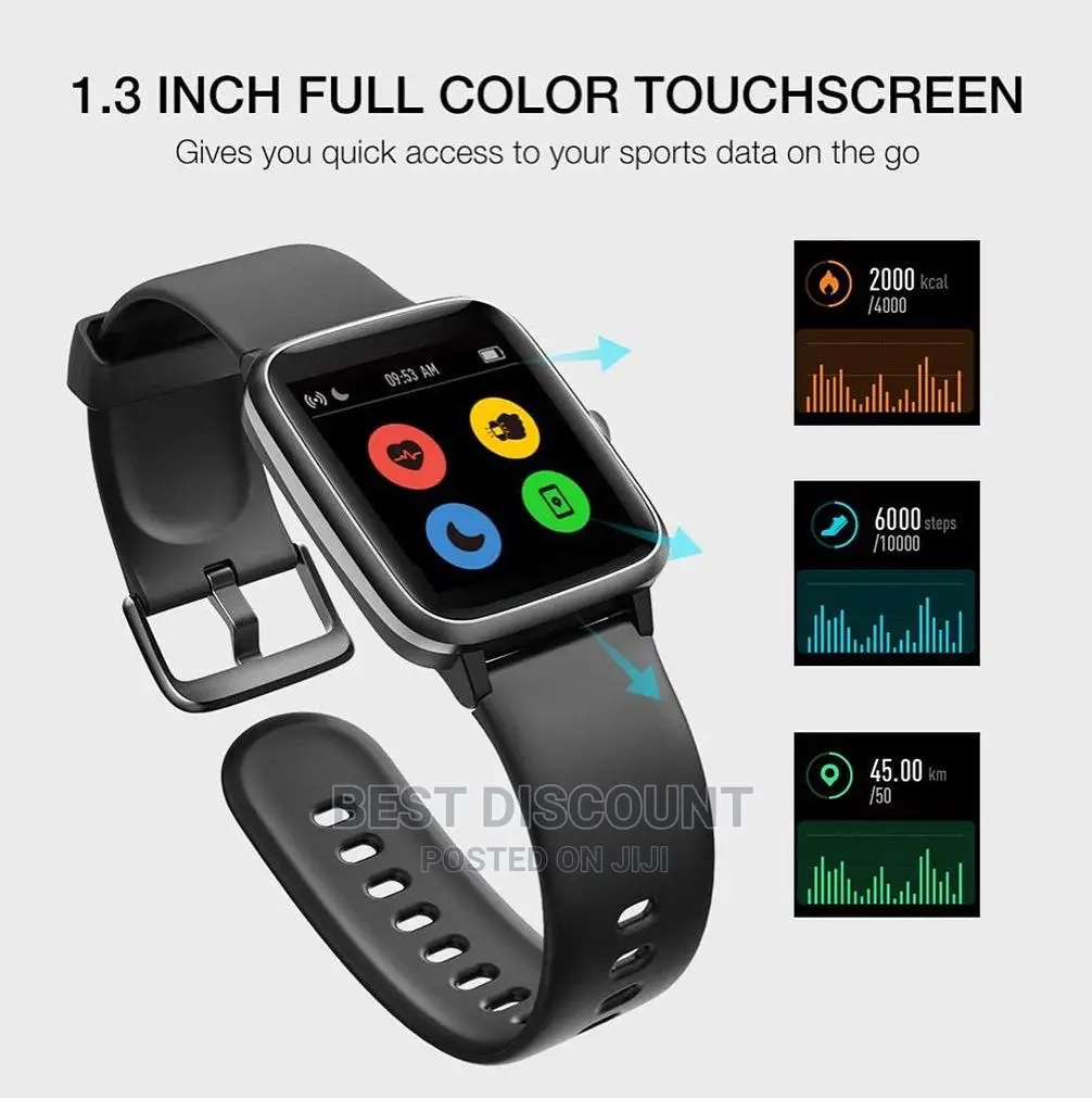Veryfit Pro Id205 Super Reliable Smart Watch Fitness Tracker